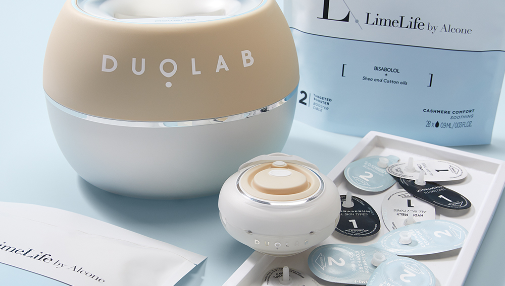 LimeLife DUOLAB device with capsules in a tray